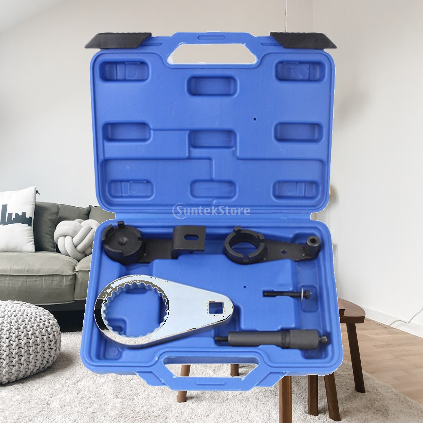 Tools In Mechanic Workshop - Set di Attrezzi per Bloccaggio Albero
