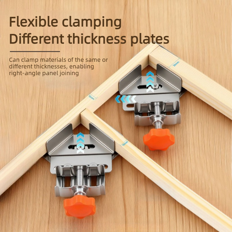Angle Clamp 90 - Morsetto ad angolo aperto/chiuso in acciaio
