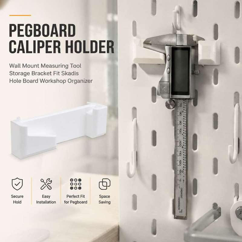 Workshop Tools Board - Supporto da parete per calibro a
