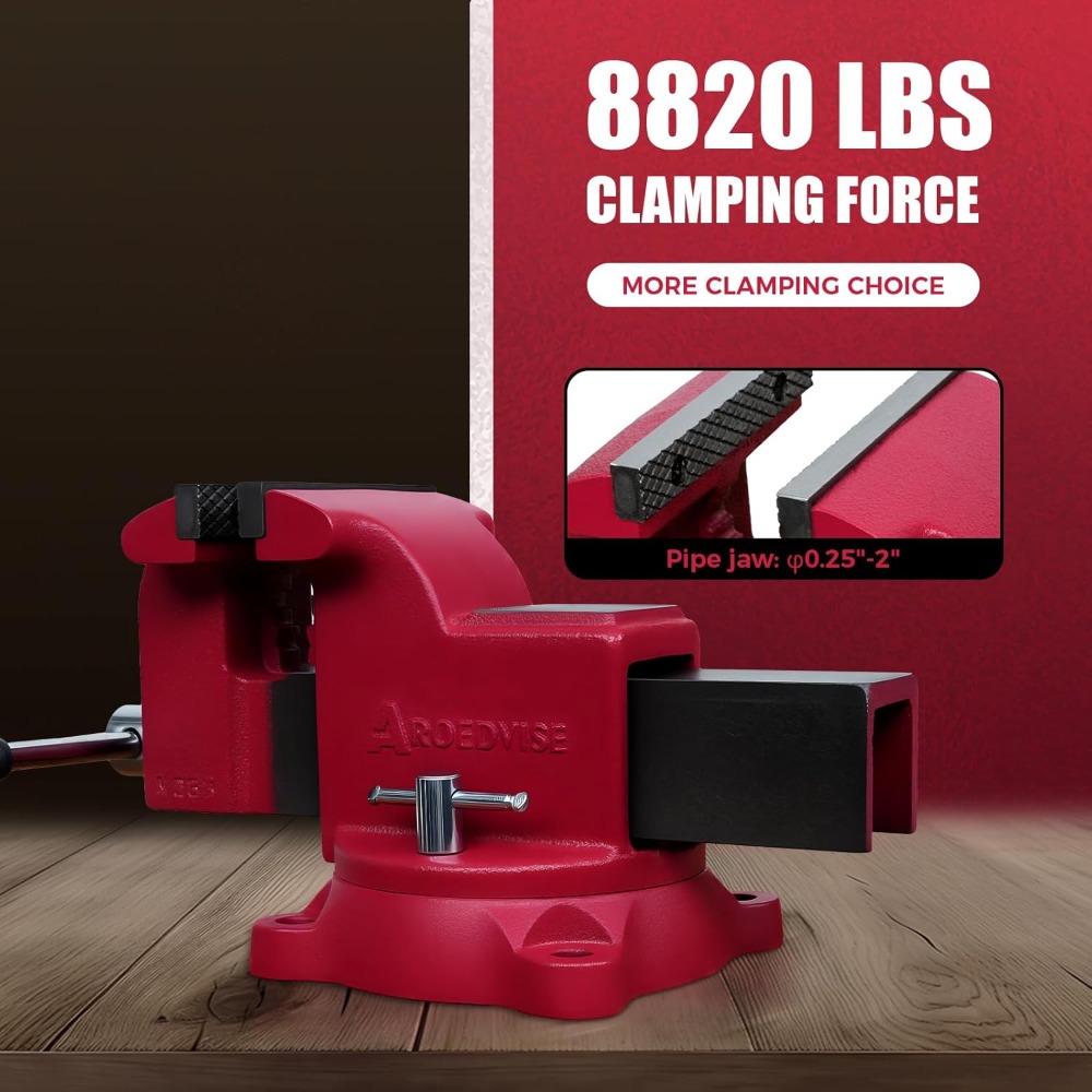 Bench Vise Swivel - Morsa da banco per impieghi gravosi