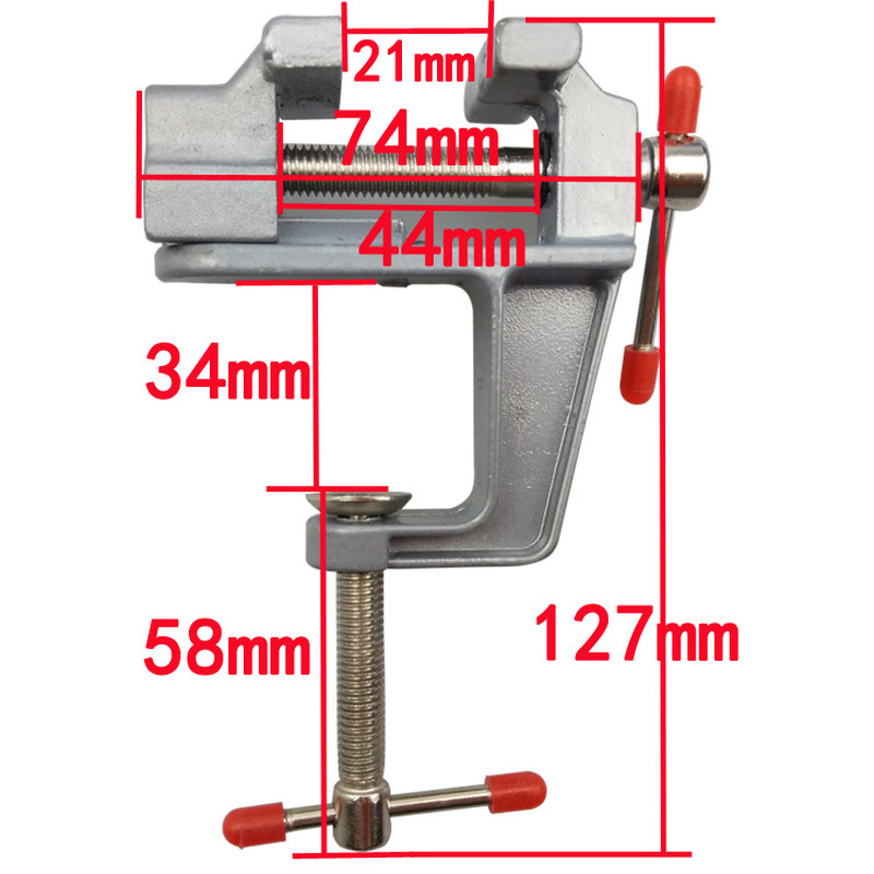 Mini morsetto da tavolo in all - Drill Press Bench recensione e prezzo