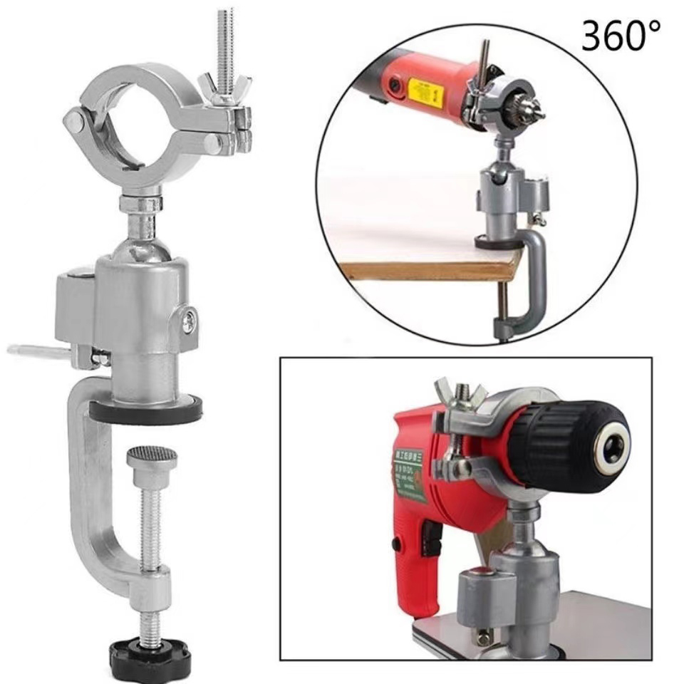 360 ° Morsa girevole da tavolo - Drill Press Bench recensione e prezzo