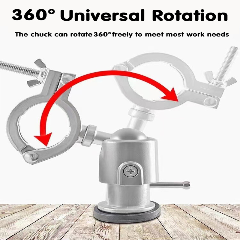 360 ° Morsa girevole da tavolo - Drill Press Bench recensione e prezzo