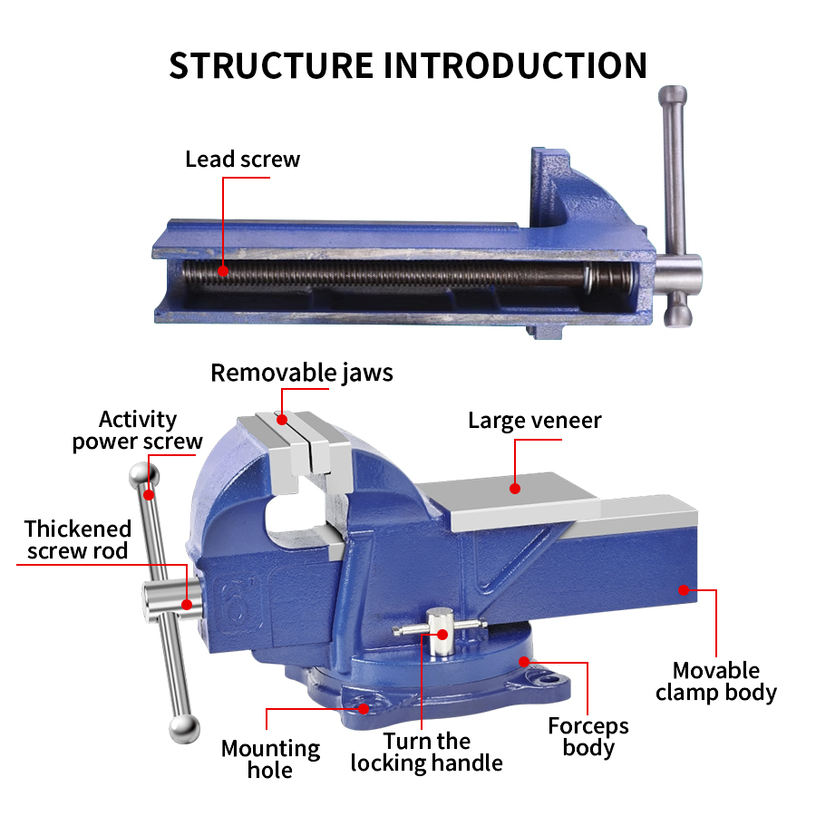 Morsa da banco per impieghi gr - Bench Vise Swivel recensione e prezzo