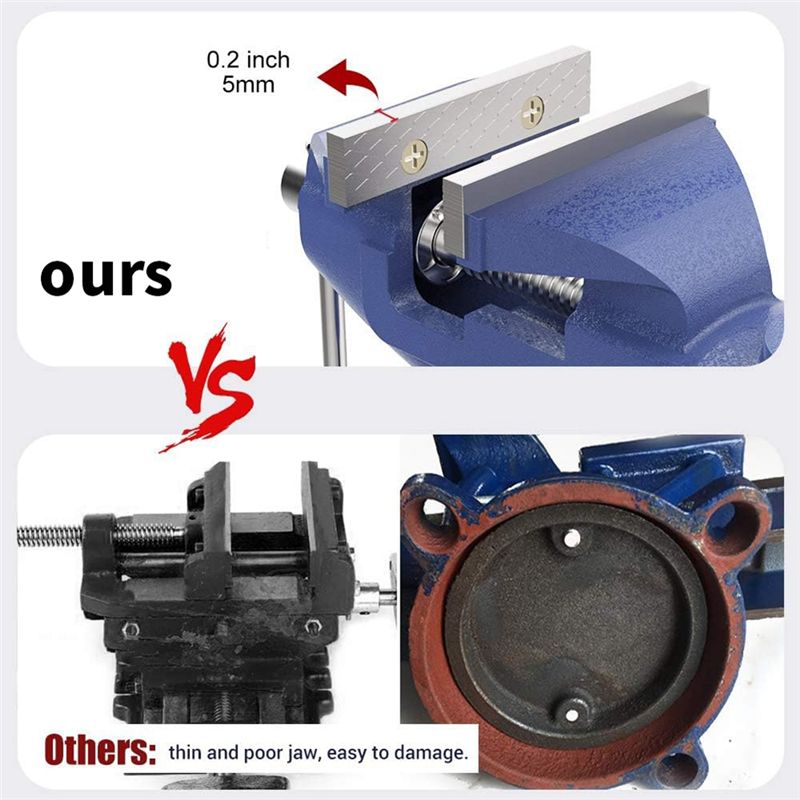 Morsetto da banco KYCOR, morsa - Bench Vise Swivel recensione e prezzo