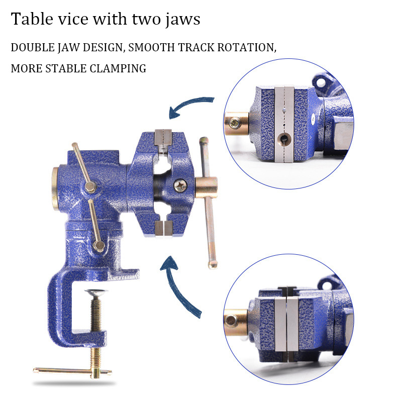 Morsa da tavolo a doppia ganas - Bench Vise Swivel recensione e prezzo