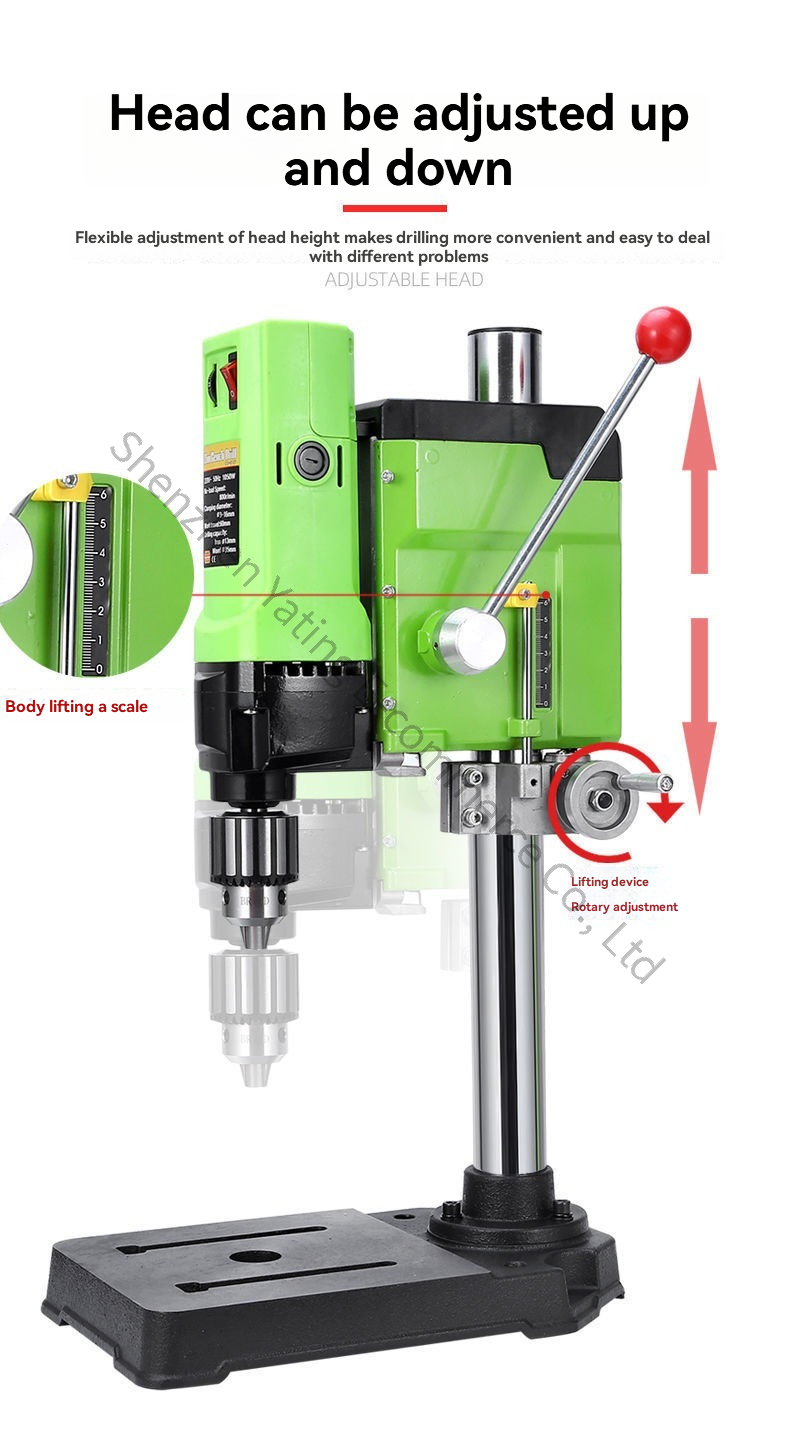 Trapano da Banco 220V 1050W Ag - Drill Press Bench recensione e prezzo