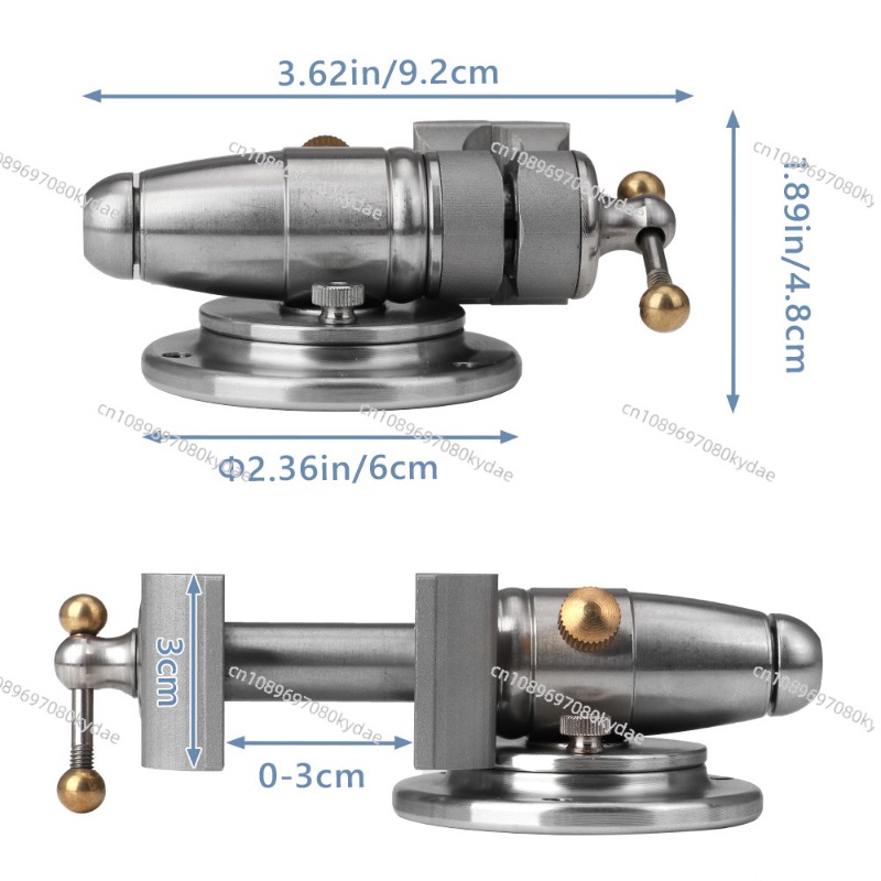 Morsa da banco mini in acciaio - Bench Vise Swivel recensione e prezzo