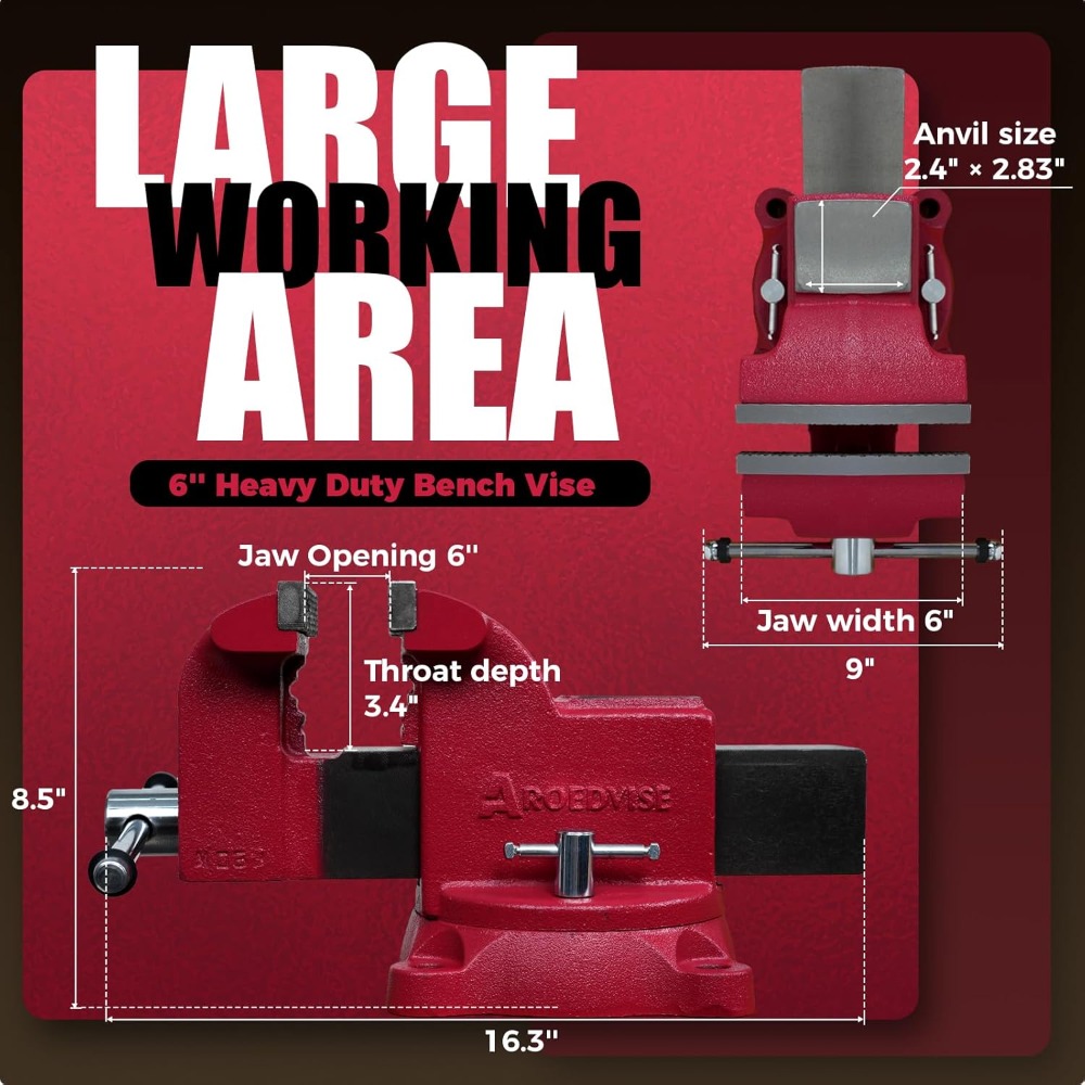 Morsa da banco per impieghi gr - Bench Vise Swivel recensione e prezzo